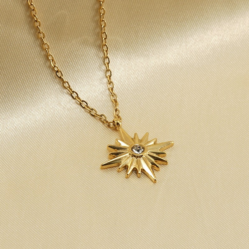 18k Gold Plated Necklace(图1)