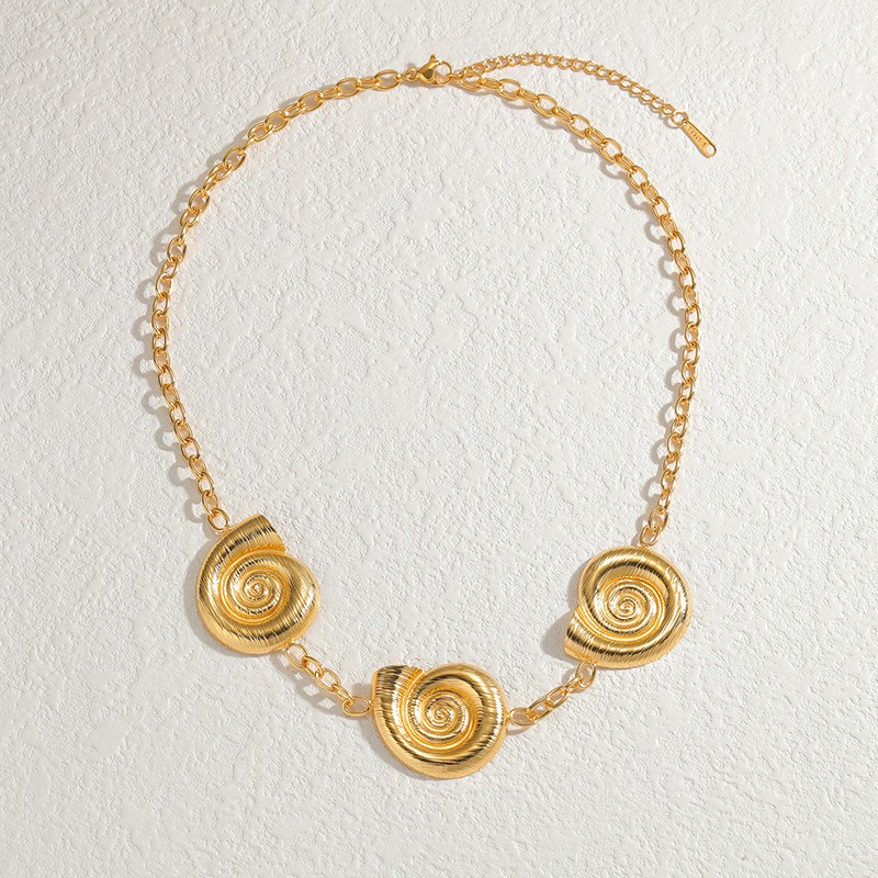 18k Gold Plated Necklace(图1)