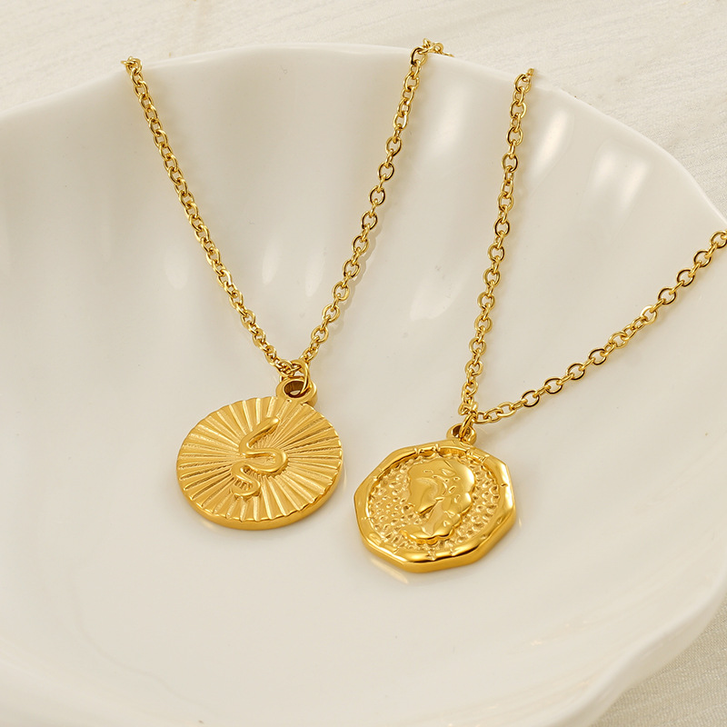 18k Gold Plated Necklace(图1)