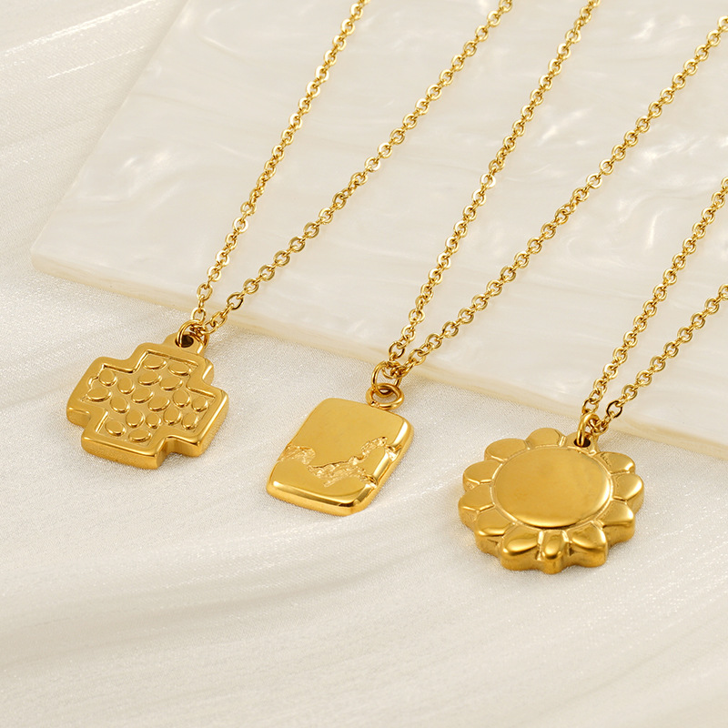 18k Gold Plated Necklace(图1)