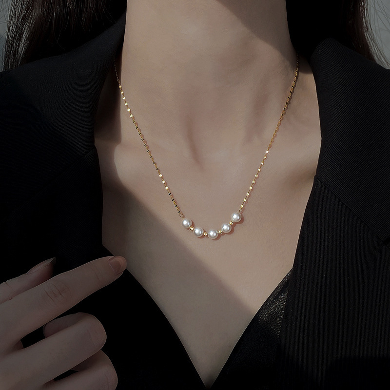 Necklace with Pearl(图1)