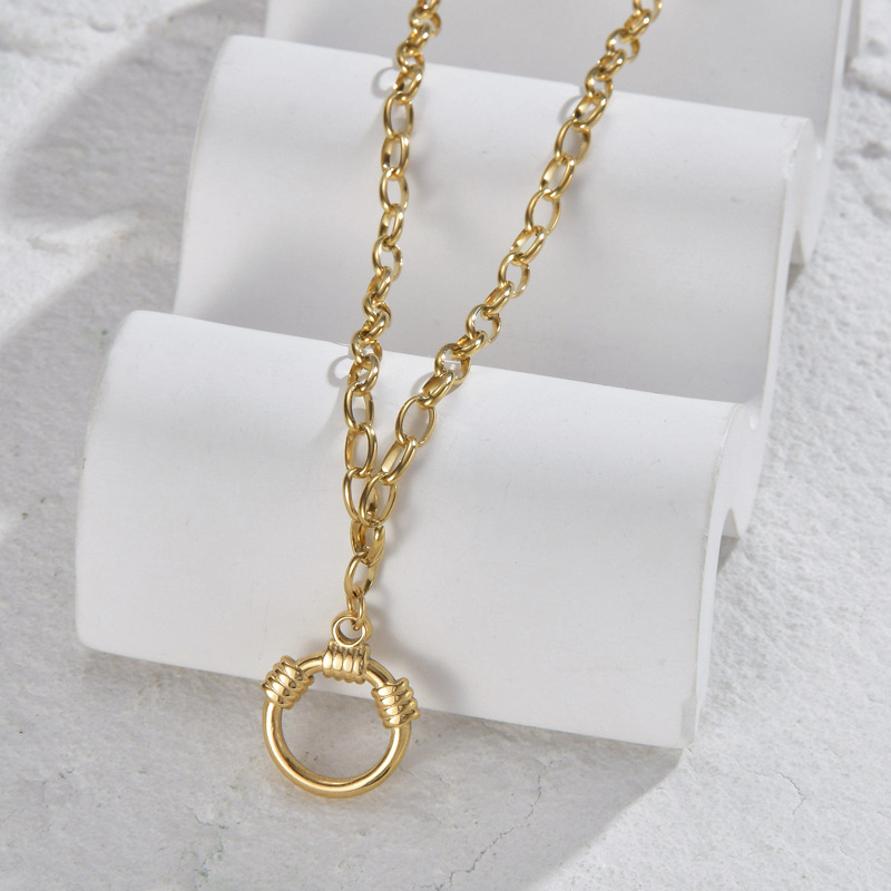 18k Gold Plated Necklace(图1)