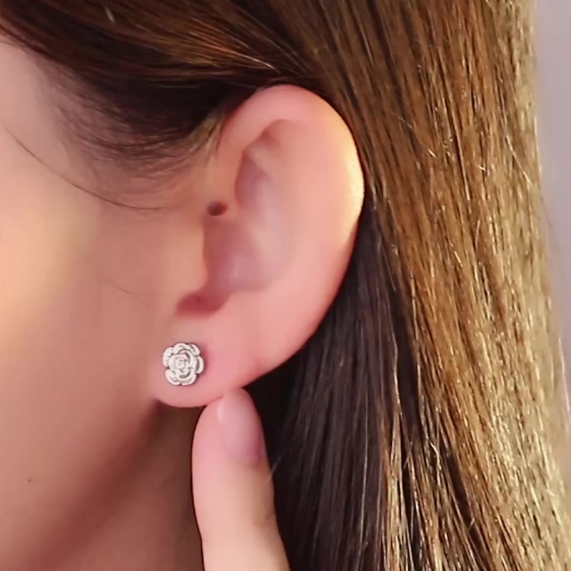 Flower-top Ear Stud(图1)