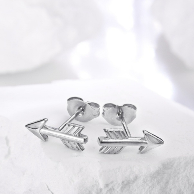 Ear Stud with Arrow Top(图1)