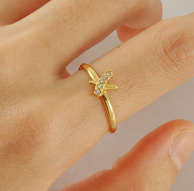 18k Gold Plated Ring(图1)