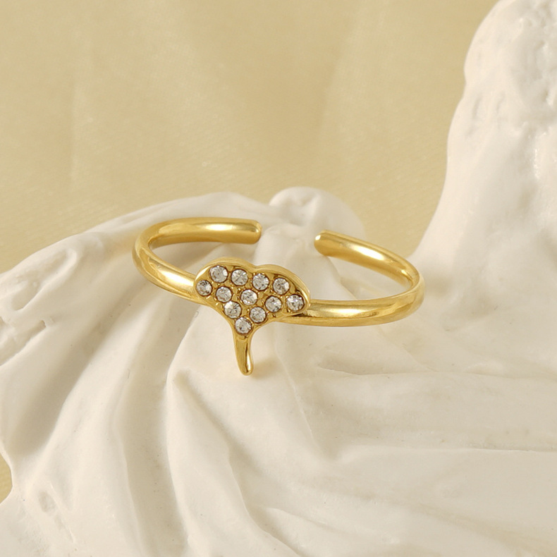 18k Gold Plated Ring(图1)