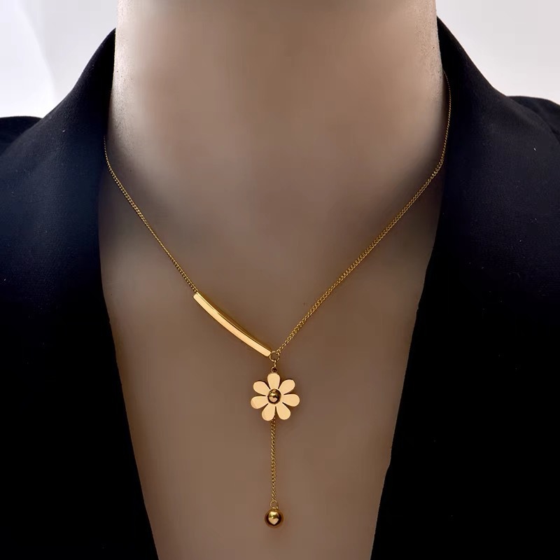 18k Gold Plated Necklace(图1)