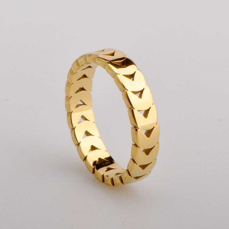 18k Gold Plated Ring(图1)