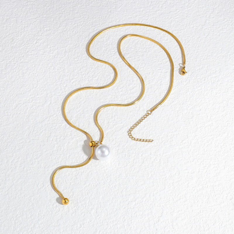 Necklace with Pearl(图1)