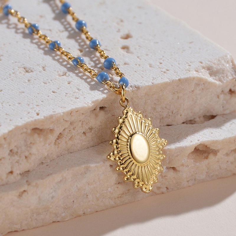 18k Gold Plated Necklace(图1)