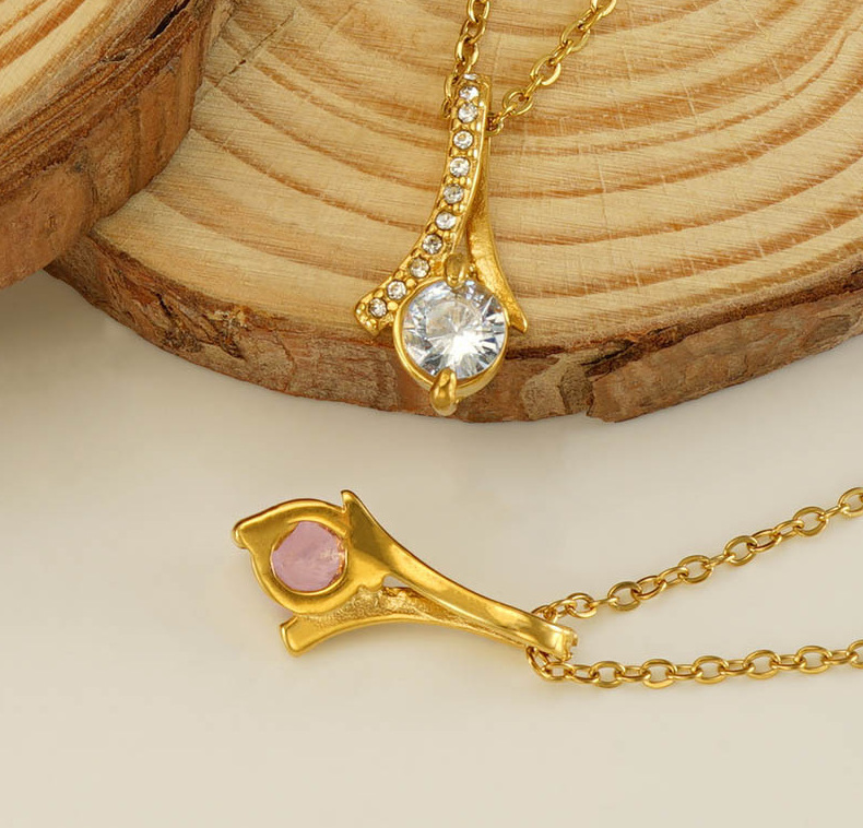 Necklace with Zircon(图1)