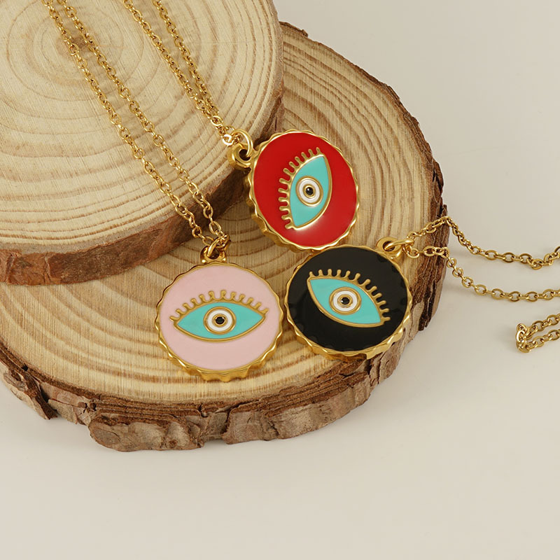 Necklace with Evils Eye(图1)