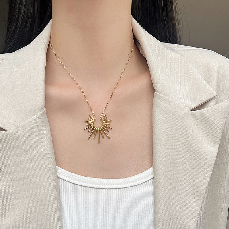 18k Gold Plated Necklace(图1)