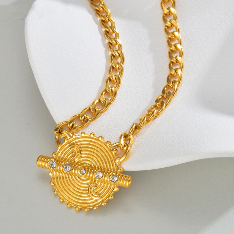 18k Gold Plated Necklace(图1)