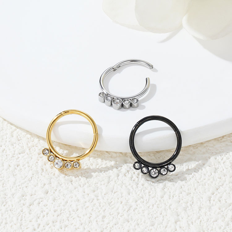 Hinged Segment Ring with CZ(图1)