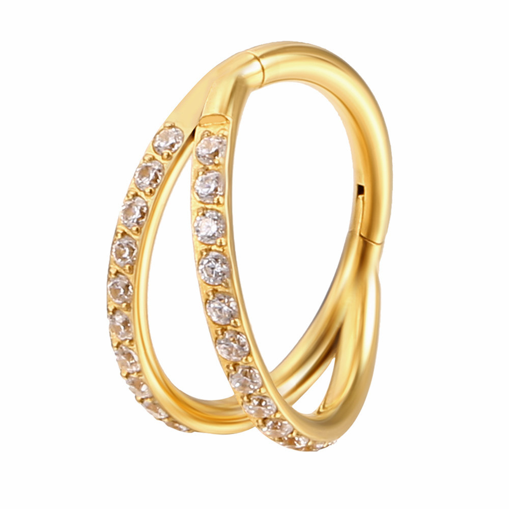 Hinged Segment Ring with CZ(图1)