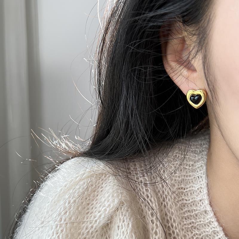 Heart Top Ear Stud(图1)