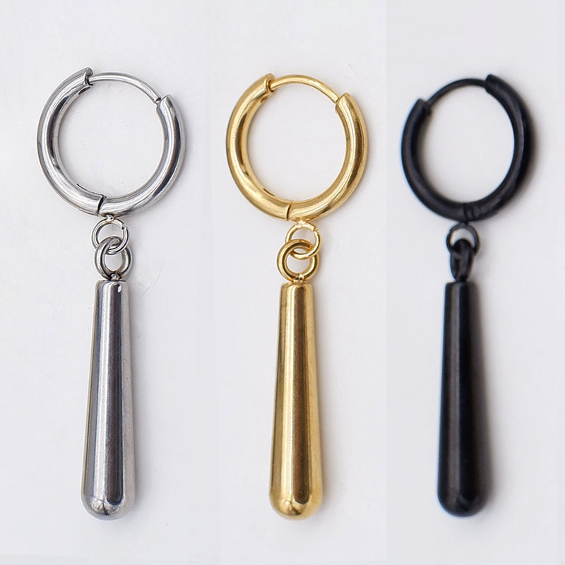 Ear Huggies with Waterdrop Dangle(图1)