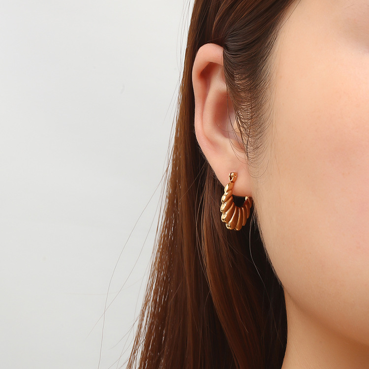 Anti-tarnish Ear Hoop(图1)
