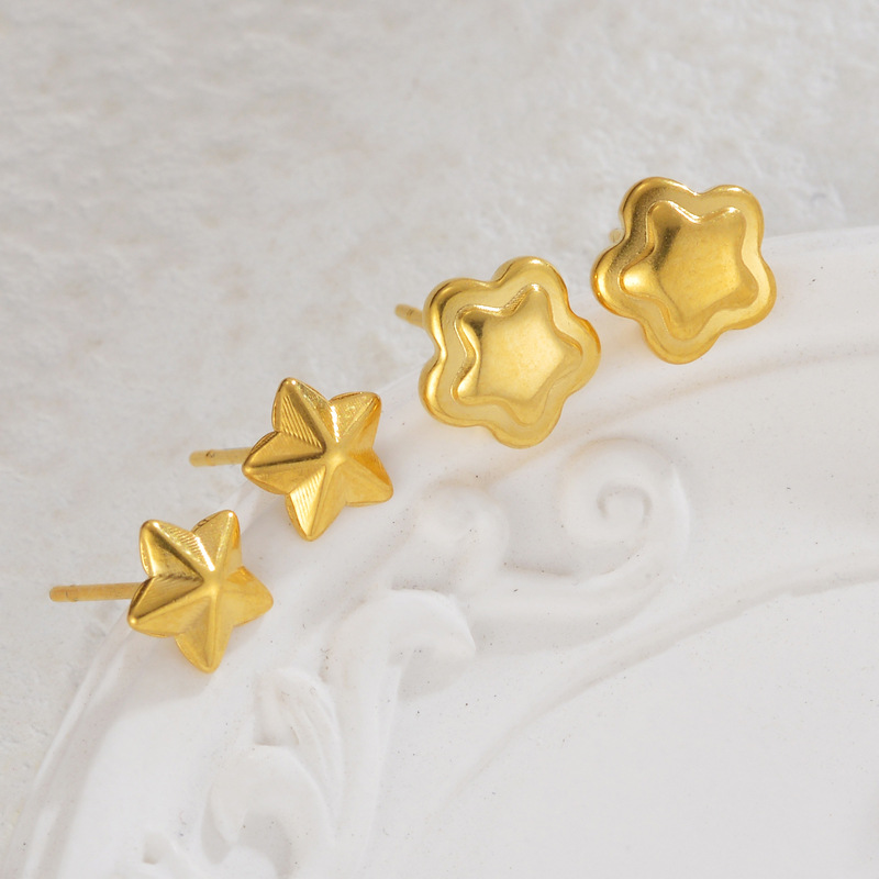 Star-top Ear Stud(图1)