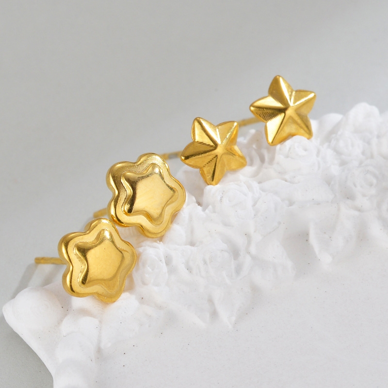 Star-top Ear Stud(图1)