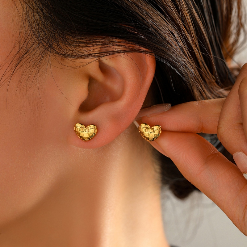 Heart-top Ear Stud(图1)