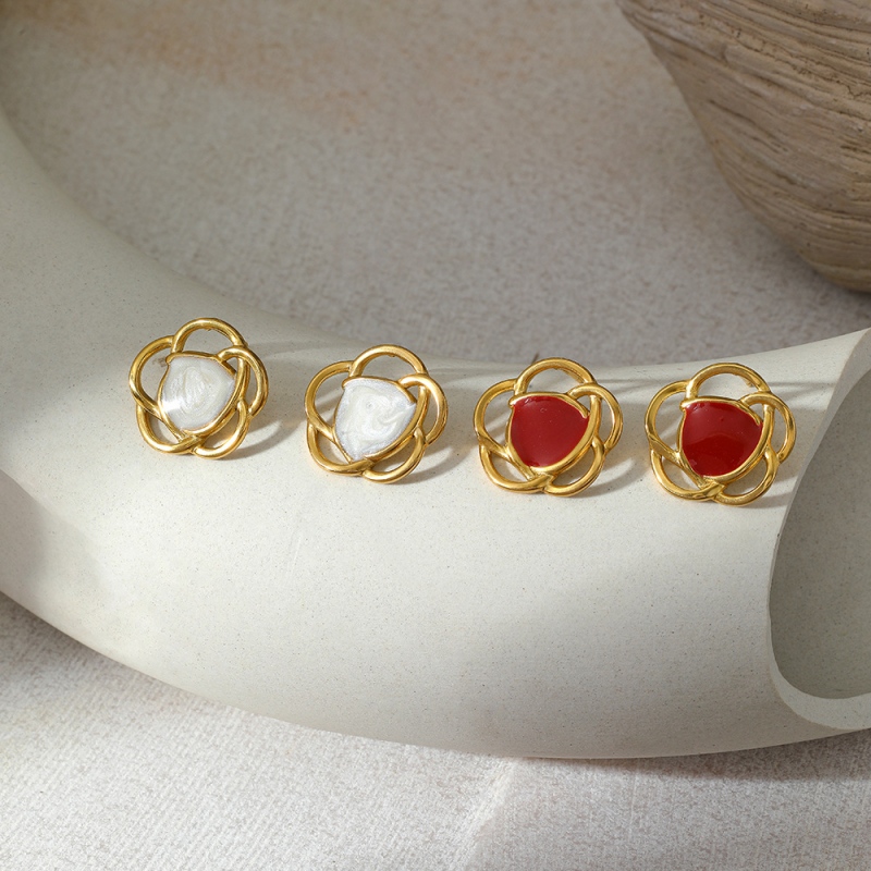 Flower-top Ear Stud(图1)