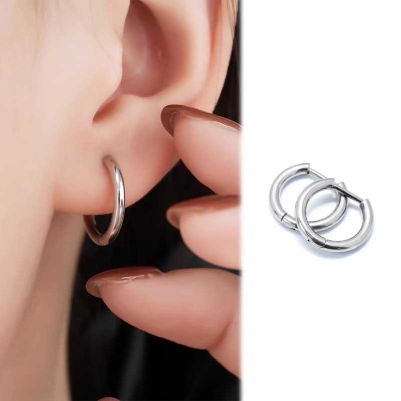 Straight Needle Ear Hoop(图1)