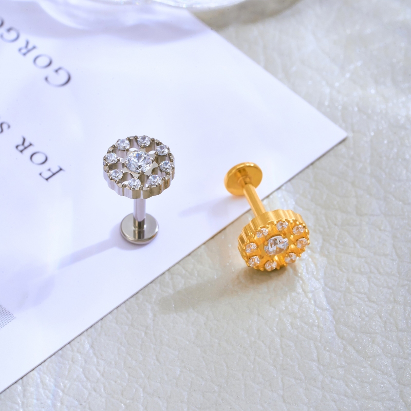 Piercing Stud with Flower Top(图1)